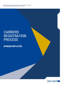 Carriers Registration Process – Introductory Letter cover